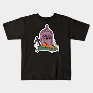 Halloween Vibes Kids T-Shirt